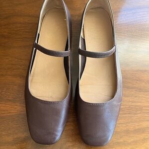 Madewell Greta Leather Ballet Flat